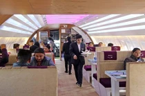 Nhà hàng độc đáo bên trong máy bay Airbus A320