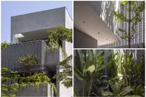 “Bọc” vỏ nhiệt đới bên ngoài, nhà phố mát rượi không cần điều hòa