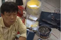 Bị phát hiện súng K54 và 107 viên đạn, kẻ nghiện khai như... trẻ con!