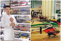 Choáng ngợp bộ sưu tập siêu xe mô hình của đại gia Việt