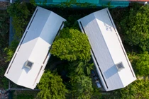 Ngôi nhà sinh đôi đẹp mê mẩn giữa rừng cây ở Đà Nẵng