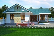 10 mẫu nhà hai mái ở nông thôn đáng học tập