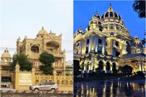 Đọ biệt thự dát vàng "từ trong ra ngoài" của đại gia tỉnh lẻ