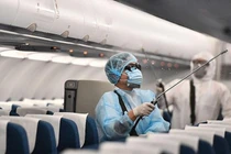 Công an vào cuộc rà soát toàn bộ người đi trên chuyến bay có bệnh nhân nhiễm Covid-19