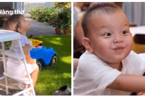 Subeo chụp ảnh cho hai em: Lisa hóa nàng thơ, Leon ngồi im cũng tấu hài