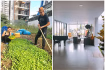 Mát mắt biệt thự trồng rau giữa phố của bố mẹ Hà Hồ