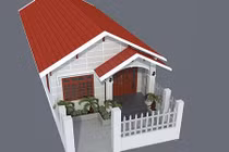 10 mẫu nhà ống mái thái đẹp được chuộng nhất hiện nay