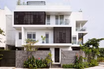 10 mẫu nhà phố 3 tầng có sân vườn thoáng mát