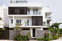 10 mẫu nhà phố 3 tầng có sân vườn thoáng mát