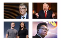 Những đại tỷ phú hiến tặng gần hết tài sản làm từ thiện