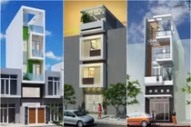 10 mẫu nhà phố mặt tiền 3m đơn giản nhưng đẹp hiện đại