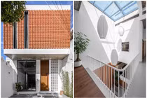 Nhà gạch nung “nửa kín, nửa hở” ấn tượng trên báo ngoại