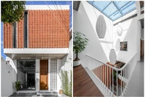 Nhà gạch nung “nửa kín, nửa hở” ấn tượng trên báo ngoại