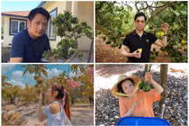 Mỏi mắt ngắm khu vườn tiền tỷ của sao Việt