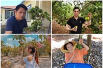 Mỏi mắt ngắm khu vườn tiền tỷ của sao Việt