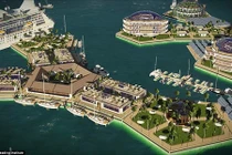 Thành phố nổi đầu tiên thế giới sẽ xây dựng ở Pháp