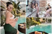 Cận cảnh biệt thự đẹp như khu nghỉ dưỡng của Phương Oanh 