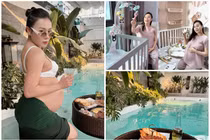 Cận cảnh biệt thự đẹp như khu nghỉ dưỡng của Phương Oanh 