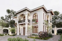 10 mẫu nhà 2 tầng mái Nhật 2 tỷ đẹp nhất hiện nay