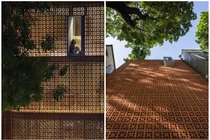 Nhà gạch bông gió đẹp lạ lùng ở Hà Nội trên báo Mỹ