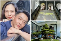 Cận cảnh biệt thự hoành tráng của Cường Đô La - Đàm Thu Trang