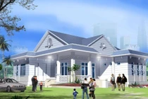 10 mẫu biệt thự 1 tầng ở quê đẹp nhất hiện nay