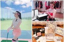 Âu Hà My tự làm đại gia của chính mình: Vung trăm triệu sắm hàng hiệu