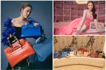 Mục sở thị bộ sưu tập đồ hiệu 50 tỷ của Lý Nhã Kỳ