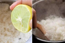 Vắt chanh vào nồi cơm và bí quyết nấu cơm ngon bất ngờ 