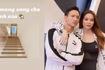 "Hé lộ" góc nhà mới chuẩn bị sinh đôi của Hồ Ngọc Hà