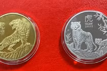 Gần Tết Nhâm Dần 2022, chợ mạng rầm rộ tiền lì xì hình hổ