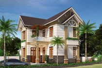 10 mẫu nhà 2 tầng chỉ 700 triệu đẹp "không chê vào đâu được"