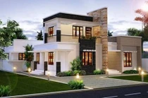 10 mẫu biệt thự mái bằng đẹp đẳng cấp