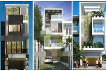 10 mẫu nhà phố có gara để xe được ưa chuộng nhất 2018