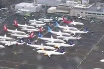 Sốc cảnh Boeing 737 Max chất đống trong kho bãi vì lệnh cấm bay
