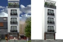 Hút mắt 10 mẫu nhà 5 tầng hiện đại tối ưu công năng 