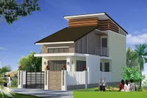 10 mẫu nhà cấp 4 gác lửng đẹp nhất 2018