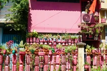 Căn nhà toàn màu hồng độc nhất vô nhị gây sốt tại TP HCM 