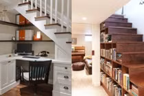 1001 cách tận dụng chân cầu thang chẳng ai nghĩ đến