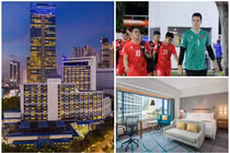 Bên trong khách sạn 5 sao đội tuyển Việt Nam nghỉ tại Indonesia 