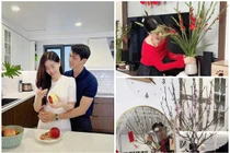 Đón Tết 2024, Bình An - Phương Nga trang trí nhà đẹp cỡ nào?