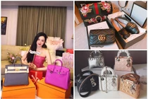 Bóc giá tủ đồ hiệu đắt đỏ của Midu trước khi lấy chồng