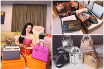 Bóc giá tủ đồ hiệu đắt đỏ của Midu trước khi lấy chồng