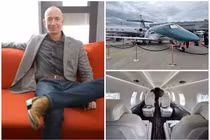 Bên trong siêu máy bay riêng 10 triệu USD của tỷ phú Jeff Bezos