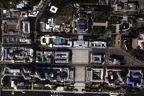 Hình ảnh Bình Nhưỡng qua ảnh vệ tinh có độ phân giải cao