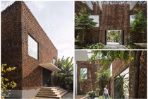 Độc đáo ngôi nhà “biết thở” ở Đồng Nai thiết kế từ gạch cháy