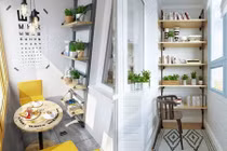 Biến ban công chật chội thành "thiên đường thư giãn" tại nhà