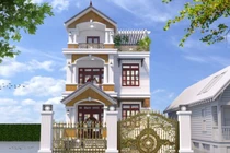 Mê mẩn 10 mẫu nhà phố 7x12m đẹp kiêu sa