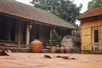 Chiêm ngưỡng ngôi nhà 400 tuổi ở làng cổ Đường Lâm
