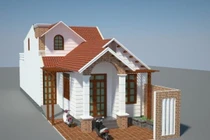 Đẹp hút hồn 10 mẫu nhà ống gác lửng chi phí rẻ